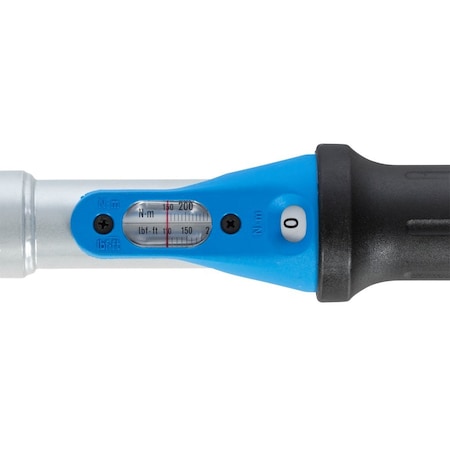 Gedore Torque Wrench, 3/4", 110-550ft/lb 4550-75